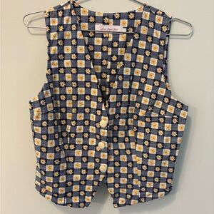 Lisa Says Gah Riley Floral Vest